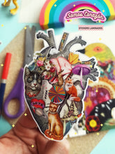 Cargar imagen en el visor de la galería, Stickers Laminados Colección Corazón