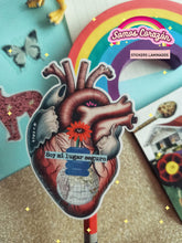 Cargar imagen en el visor de la galería, Stickers Laminados Colección Corazón