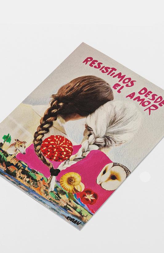 Collage análogo Resistimos