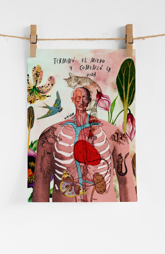 Impresión para enmarcar Vida