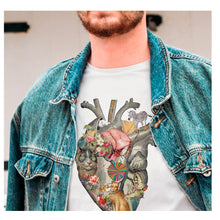 Cargar imagen en el visor de la galería, Camiseta Amor gatuno
